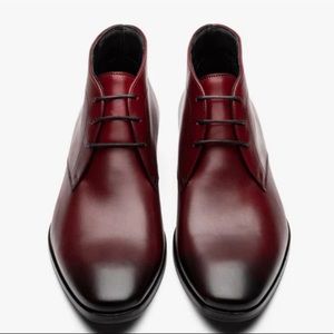 Wolf and Shepherd Striker Chukka Toro Red (special edition) sz 12.5